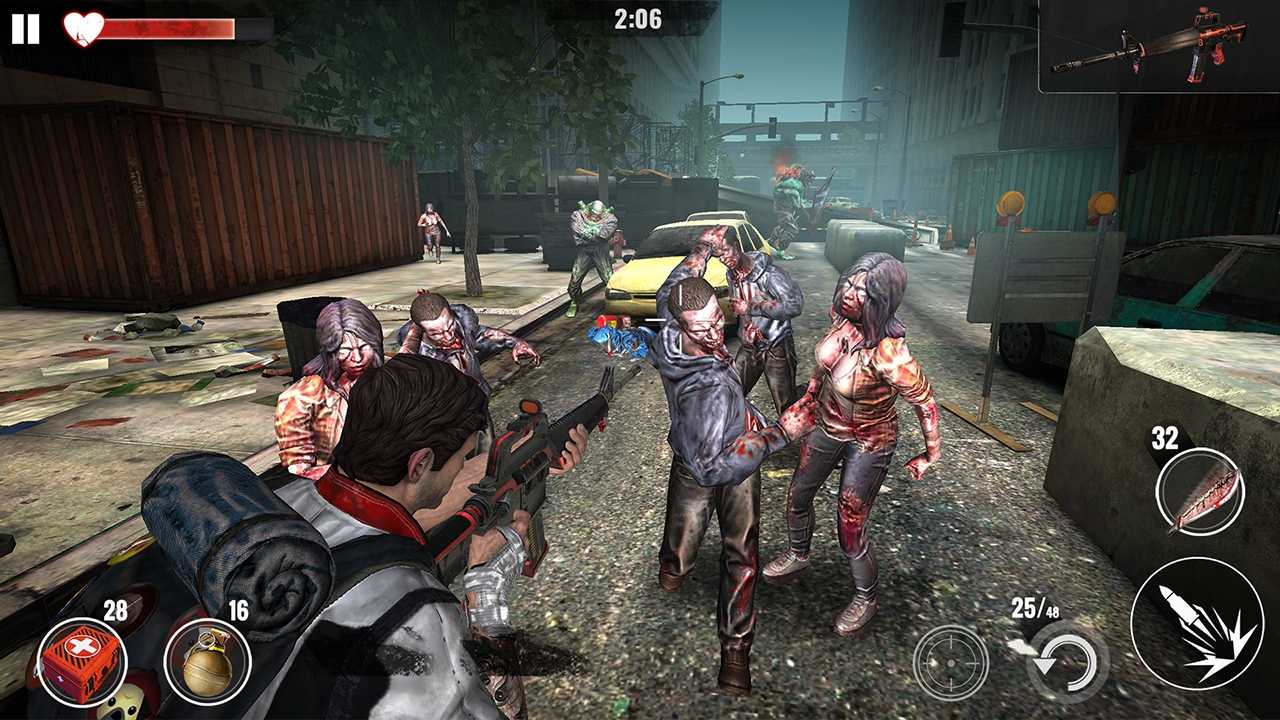 僵尸生存射击MOD菜单版